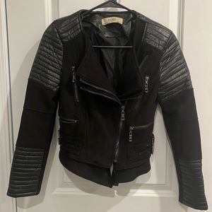 AFTF Basic outerwear leather jacket
